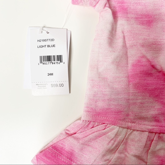 HUDSON JEANS TIE DYE JERSEY & SHORTS SET - Picture 7 of 8